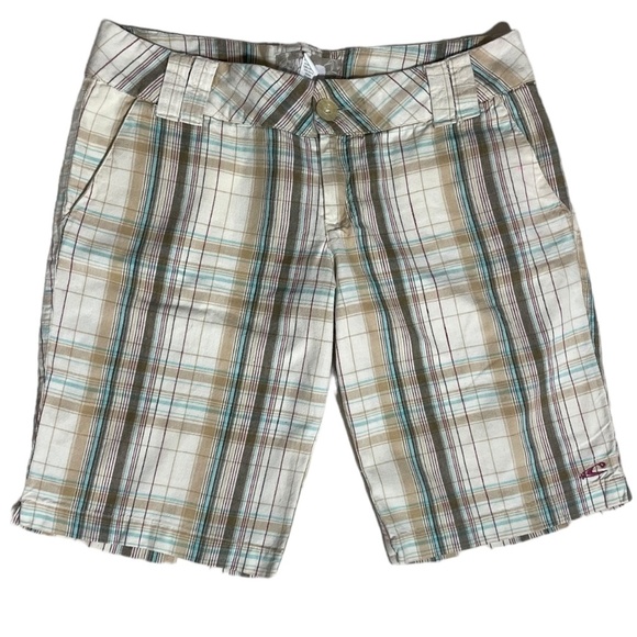 O'Neill Plaid Bermuda Shorts - Picture 1 of 3